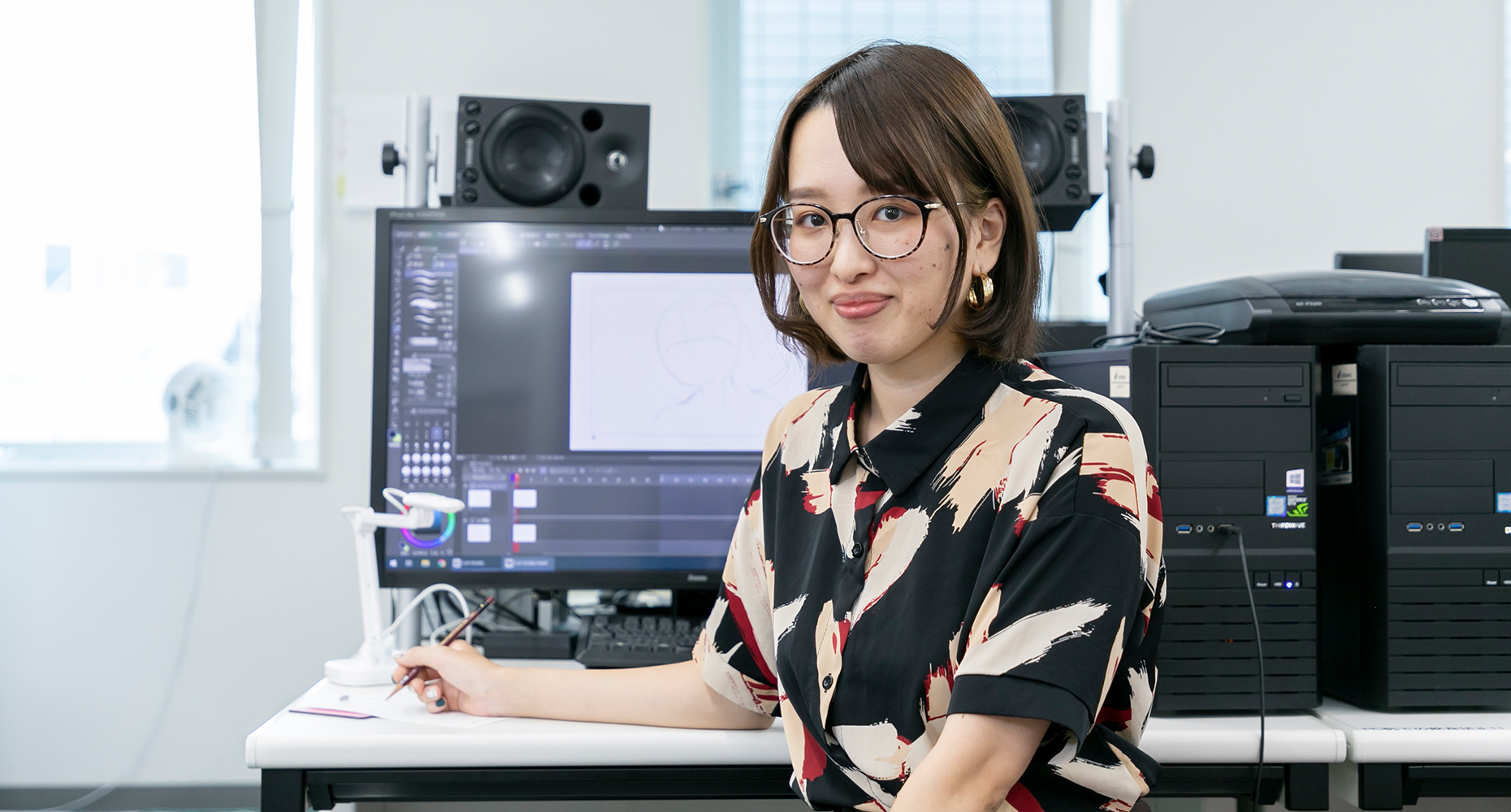 アニメーション分野 2018年卒業 中村 美咲