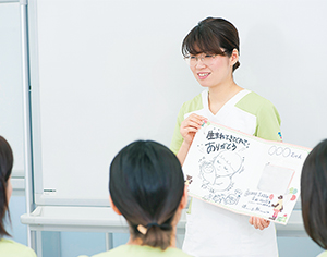 授業について(看護学科に準ずる)
