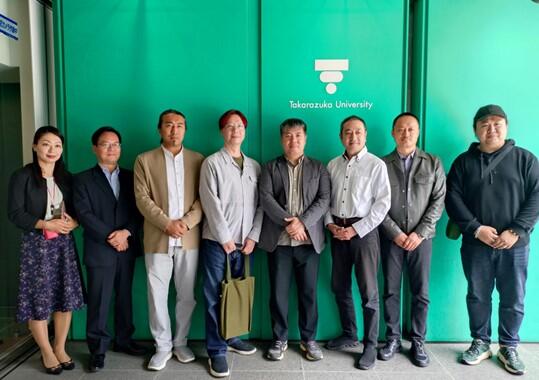 河北美術学院 常務副学長らが本学を訪問